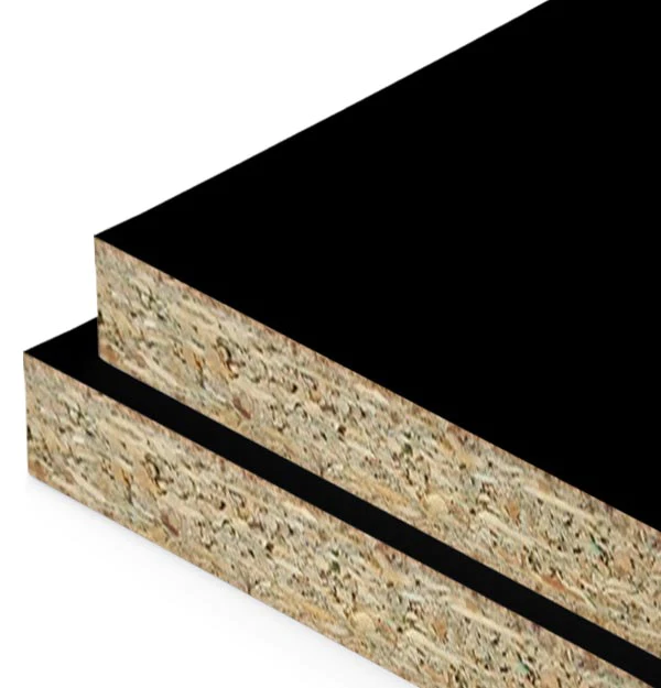 Black film face chipboard